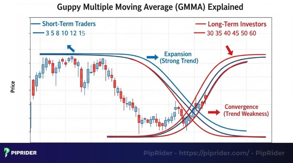 2 components of the GMMA indicator