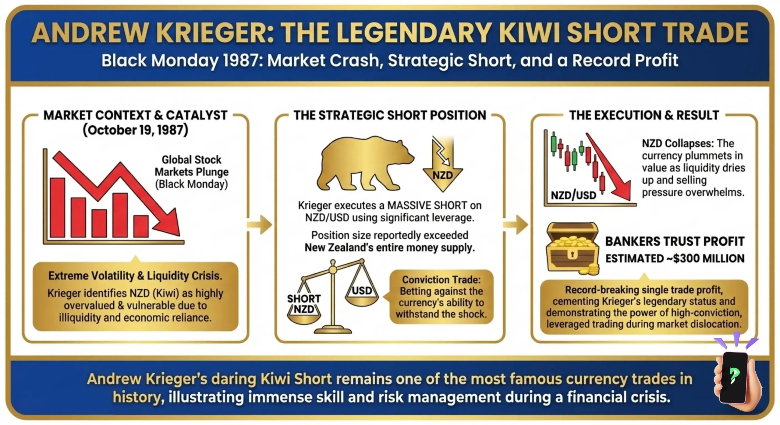 Andrew Krieger: The Legendary Kiwi Short Trade