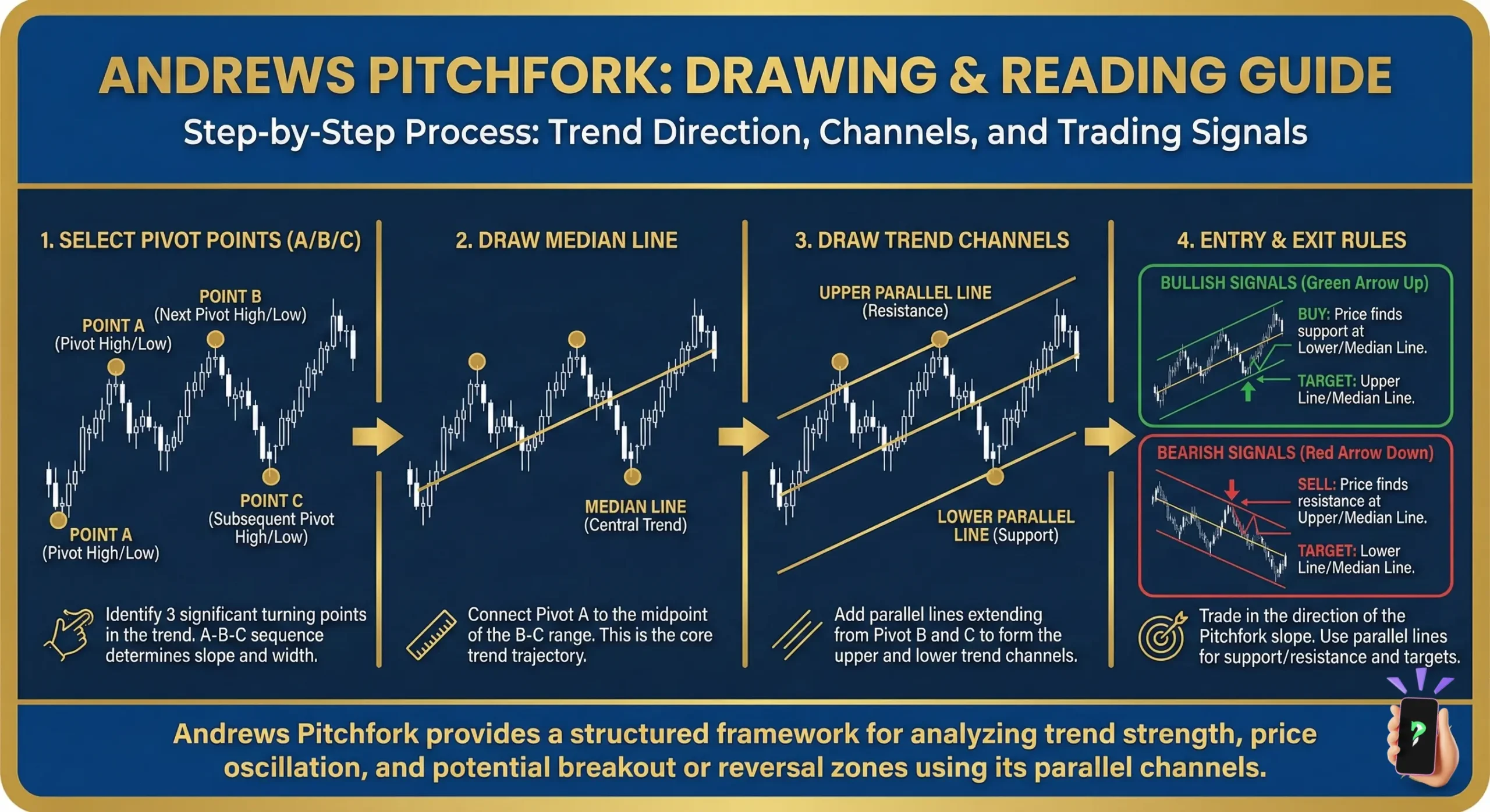Andrews Pitchfork: Drawing & Reading Guide