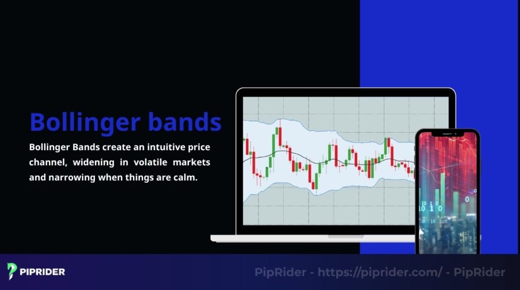 Bollinger Bands create an intuitive price channel