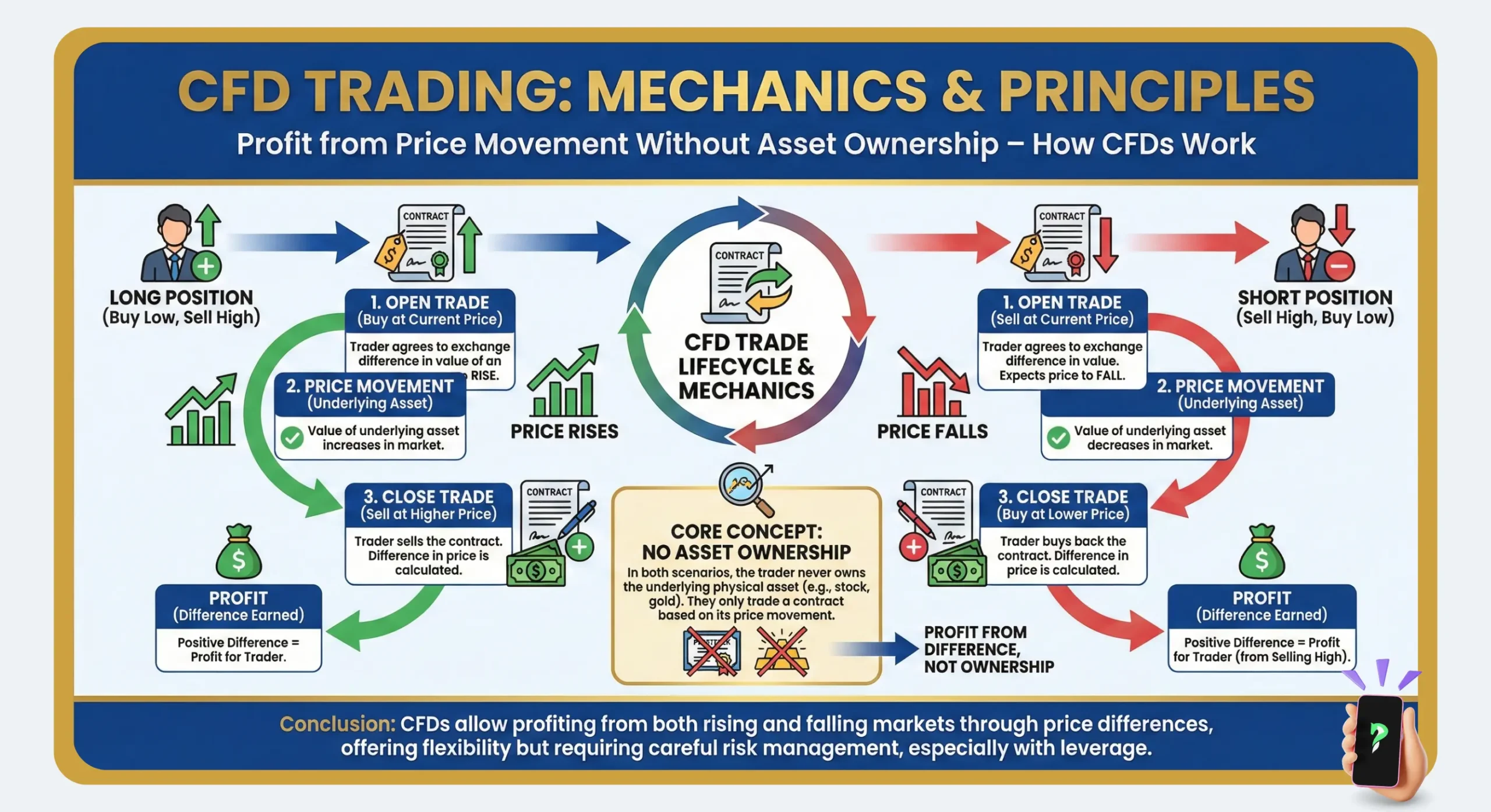 CFD Trading: Mechanics & Principles
