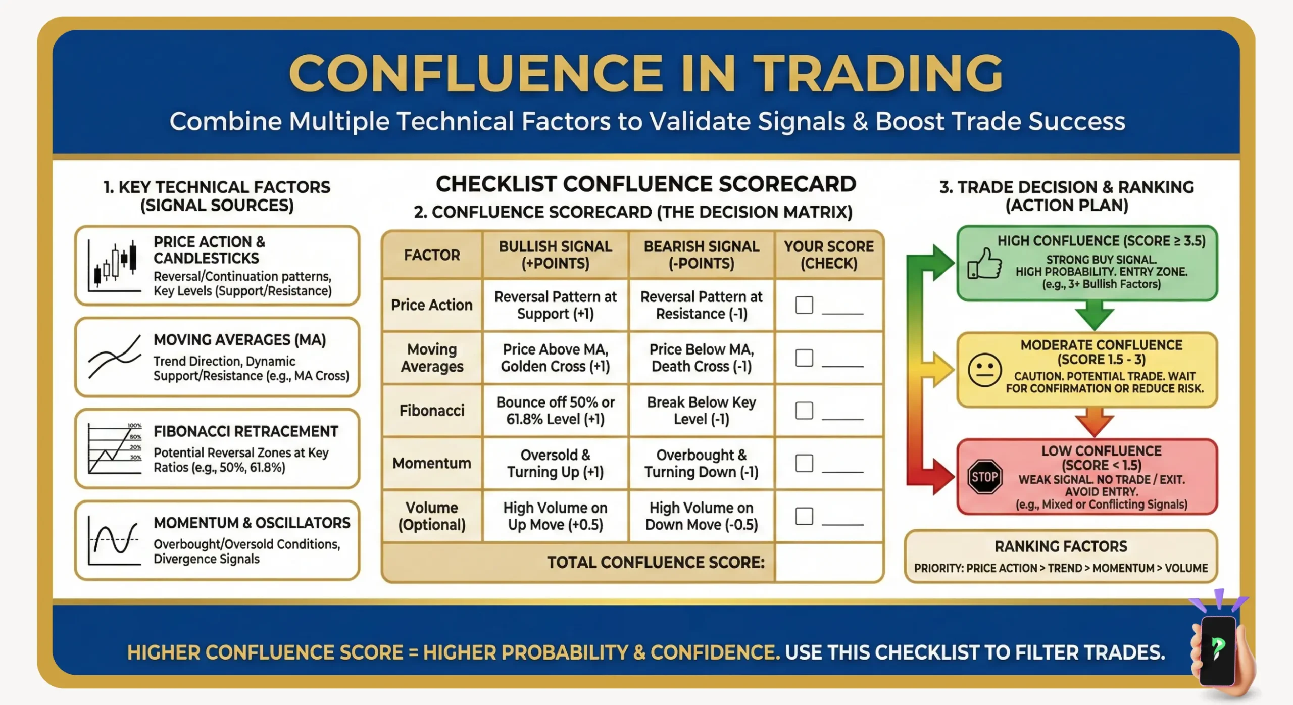 Checklist Confluence Scorecard