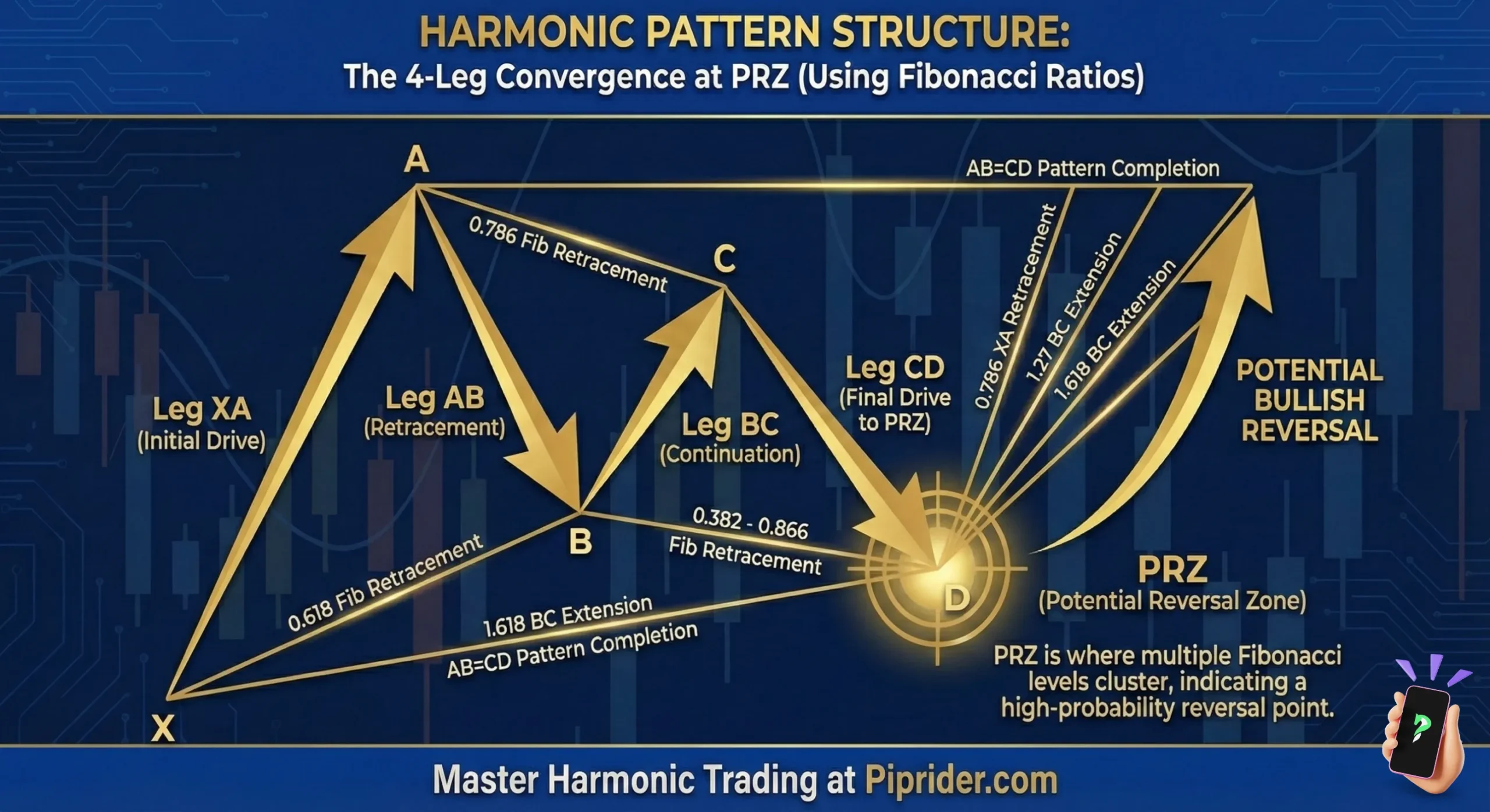 Harmonic pattern structure