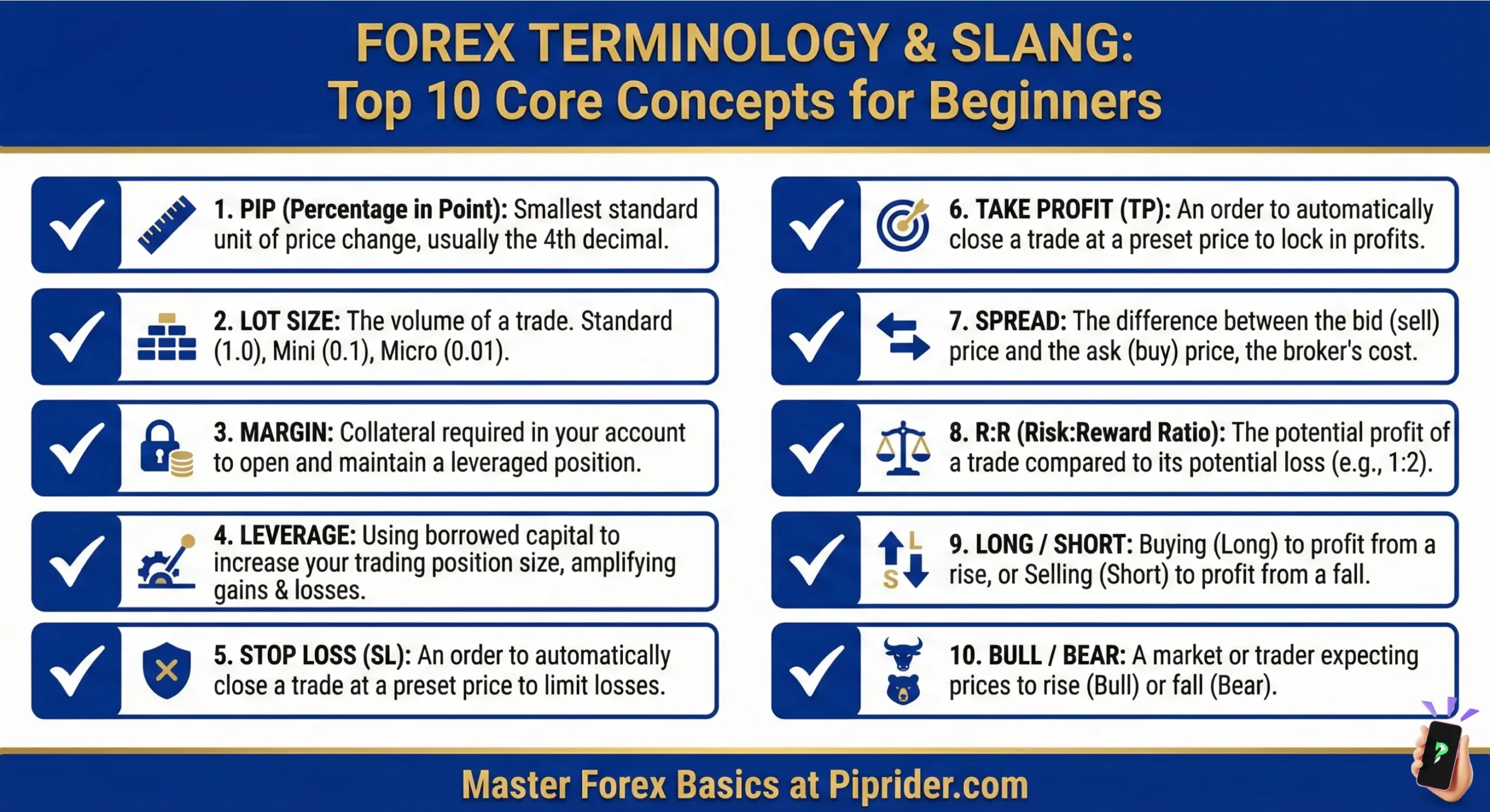 Top 10 Forex Terminology for Beginners