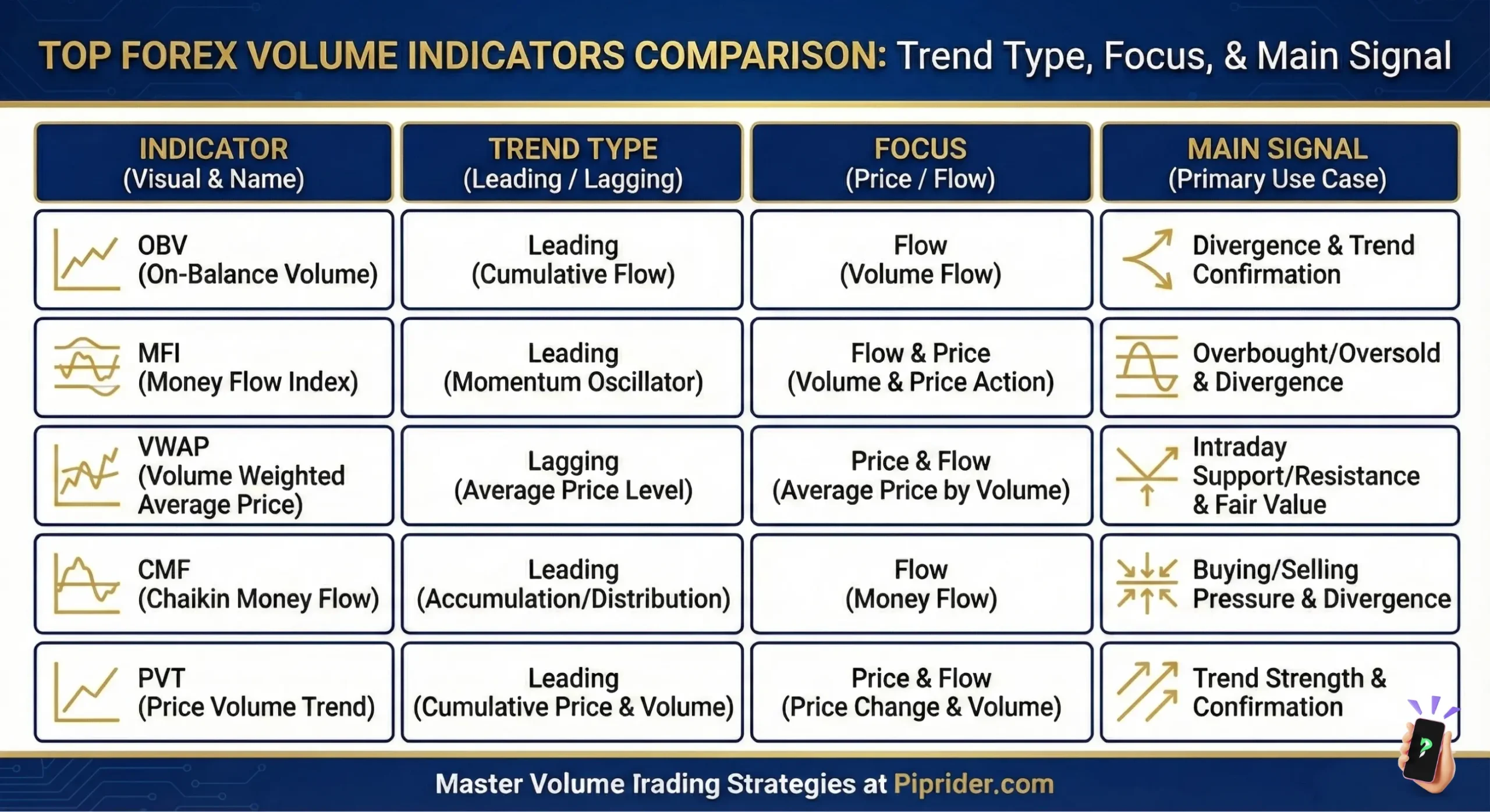 Top Forex Volume Indicators Comparison