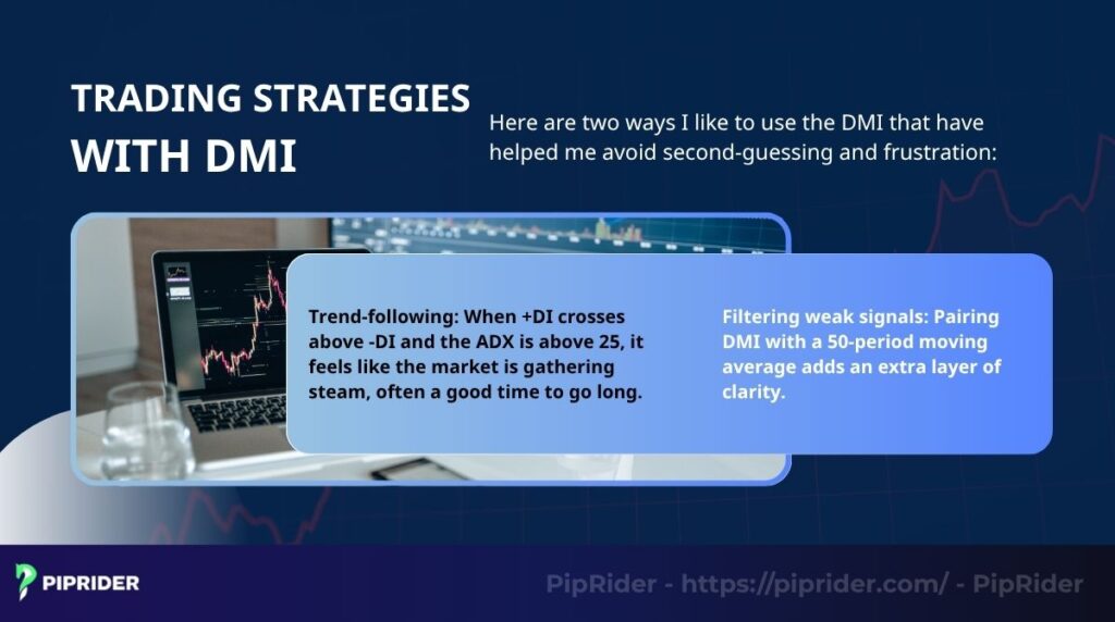 Two ways I like to use the DMI that have helped me avoid second-guessing and frustration