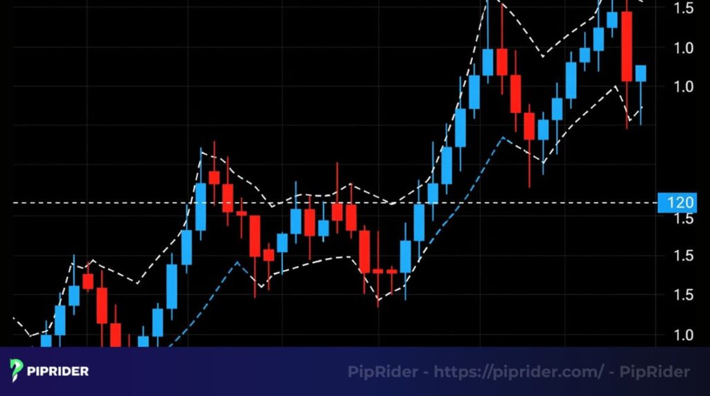 ADX begins by analyzing price highs and lows across 14 candles