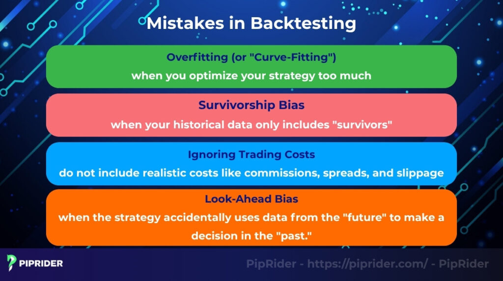 Common mistakes in backtesting