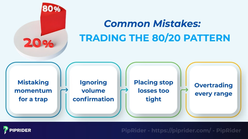 Common Mistakes When Trading the 80 20 Pattern
