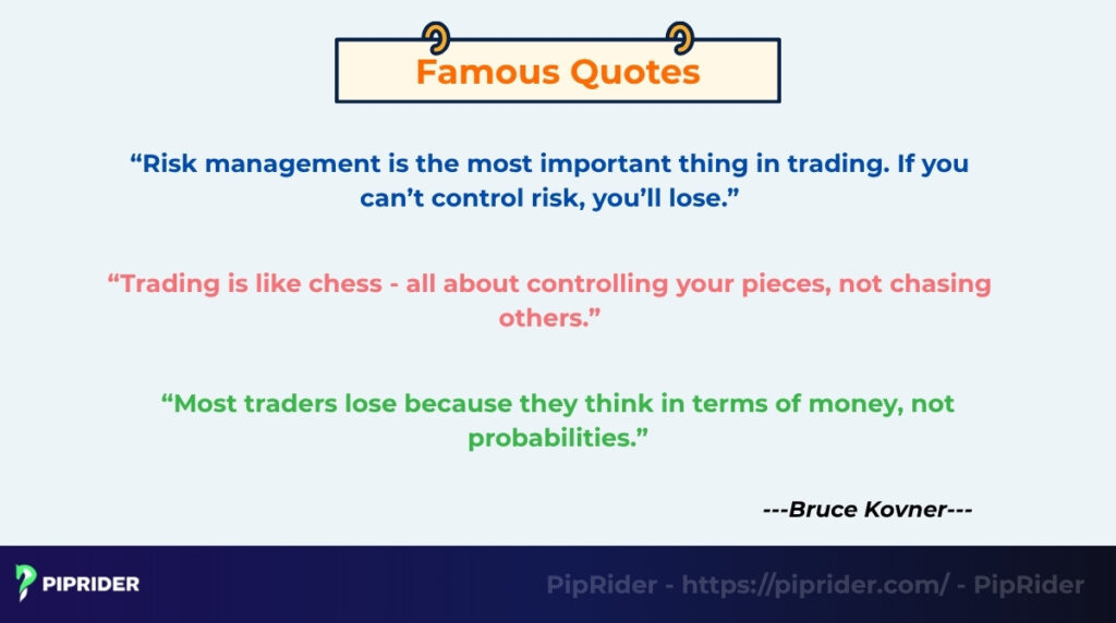 Famous quotes by Bruce Kovner