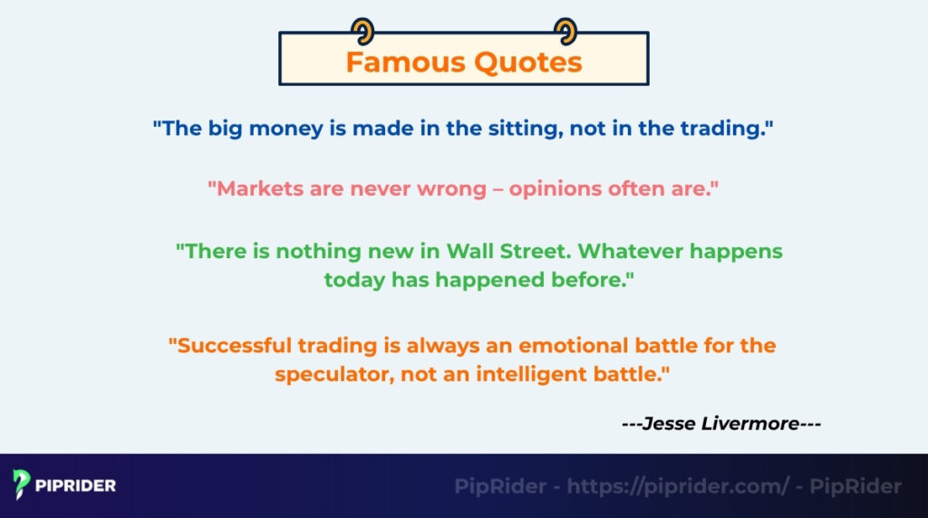 Famous quotes by Jesse Livermore