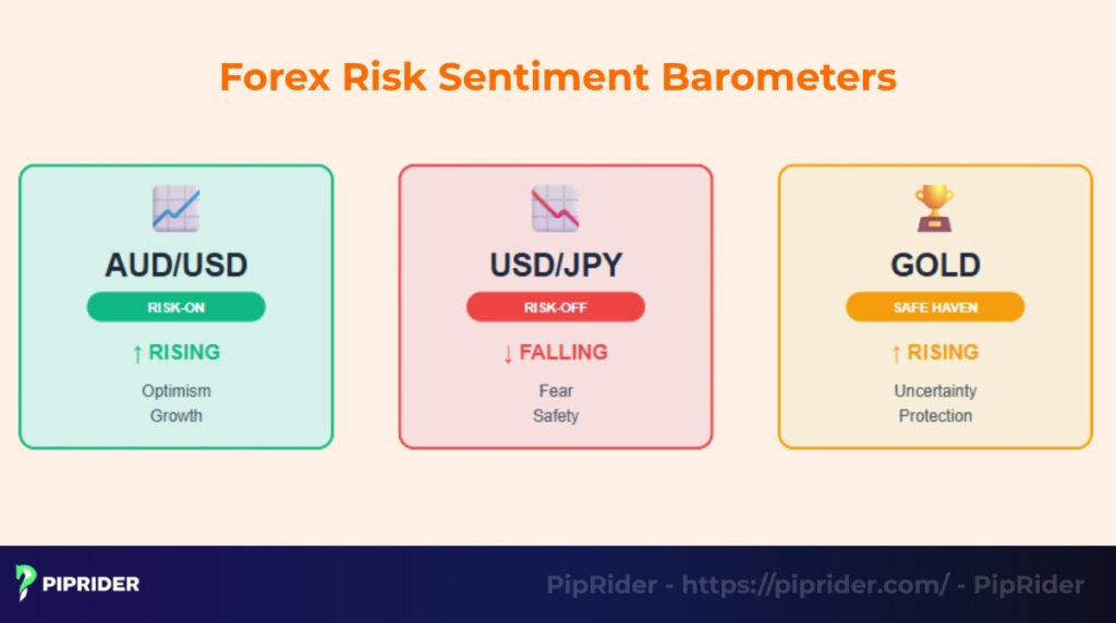Forex risk sentiment barometers