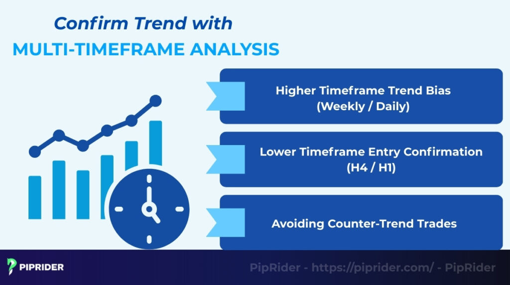 How to confirm trend with multi-timeframe analysis