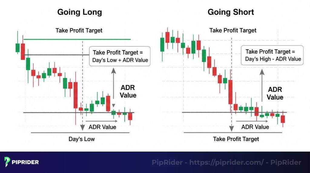 How to project a potential daily high or low