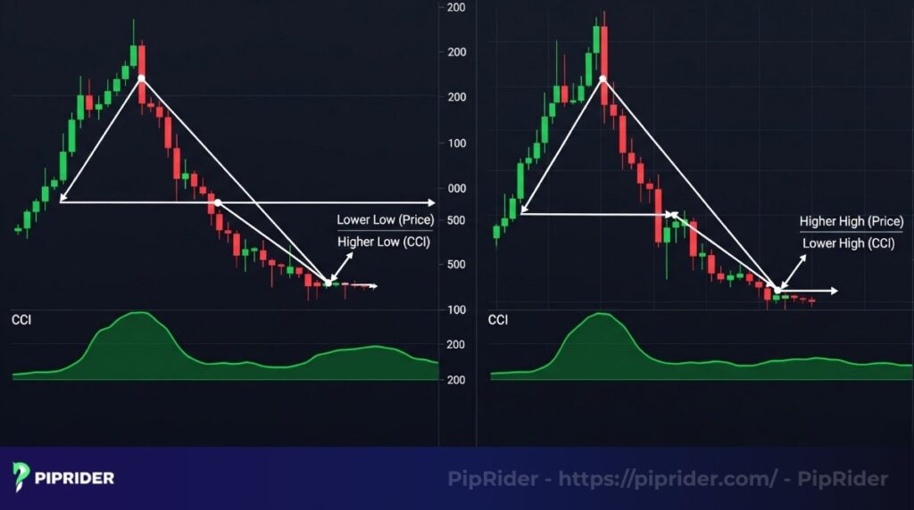 Hunting for reversals with CCI divergence