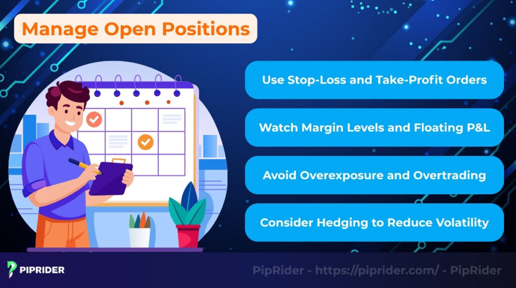 How to manage open positions like a pro