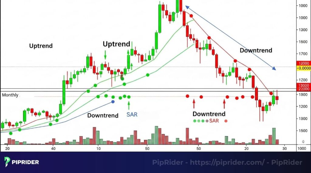 Parabolic SAR is one of the most effective ways to implement a trailing stop-loss