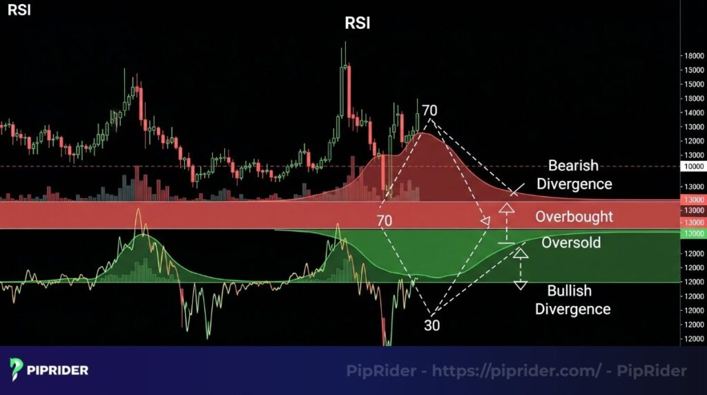 Relative Strength Index (RSI) is a momentum speedometer for the market