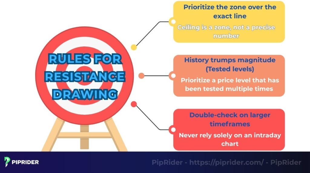 Rules and Best Practices for Resistance Drawing
