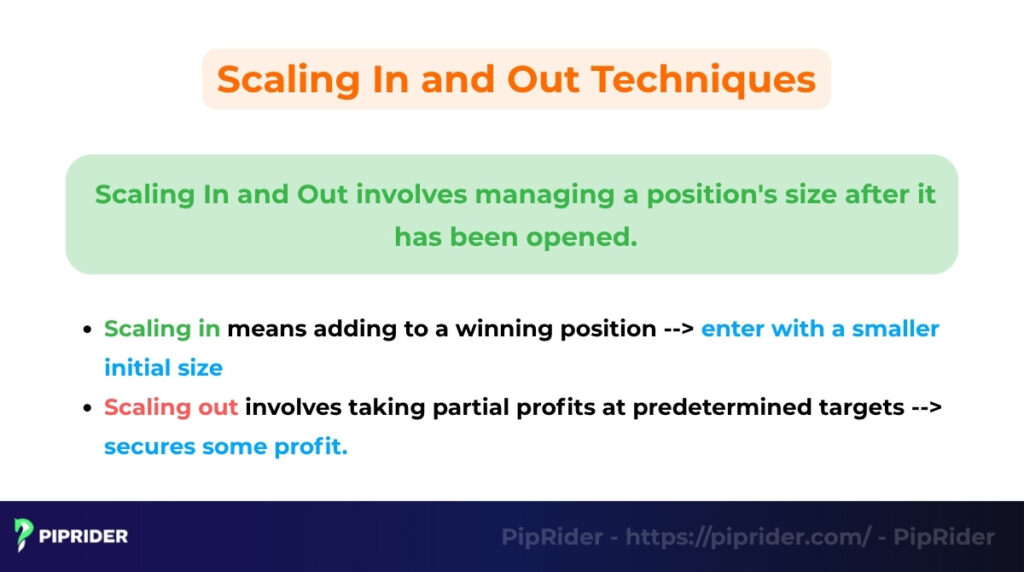Scaling in and out technique