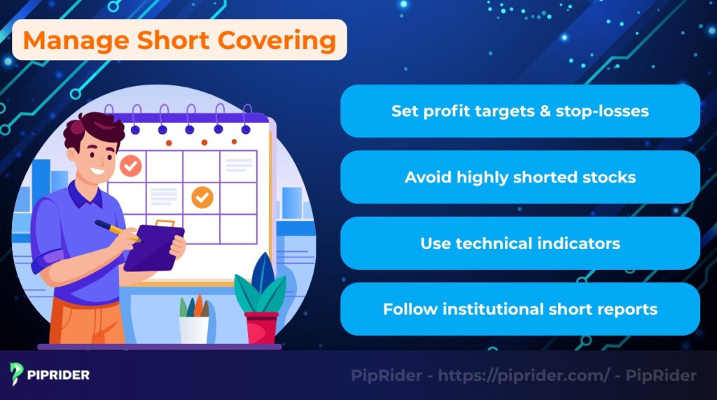 Strategies to cover short position