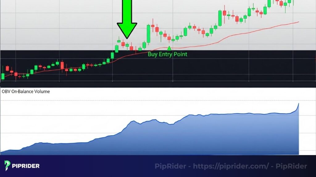 The OBV trend-following strategy