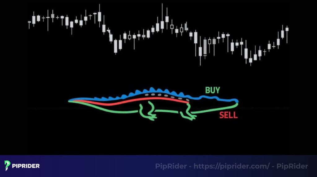 The Alligator indicator helps traders determine whether a trend is worth pursuing