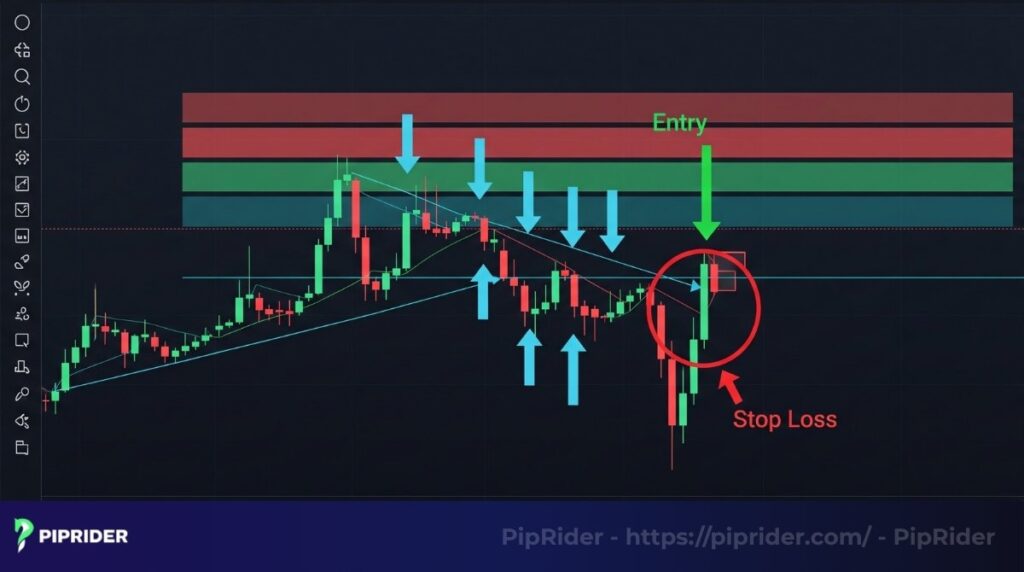 The EMA pullback (or Mean Reversion) strategy