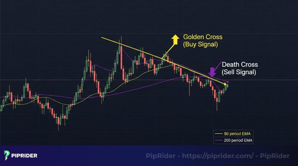 The golden cross and death cross strategy