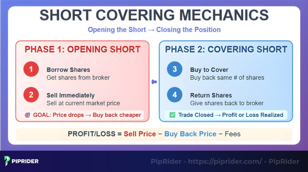 The mechanics of short covering