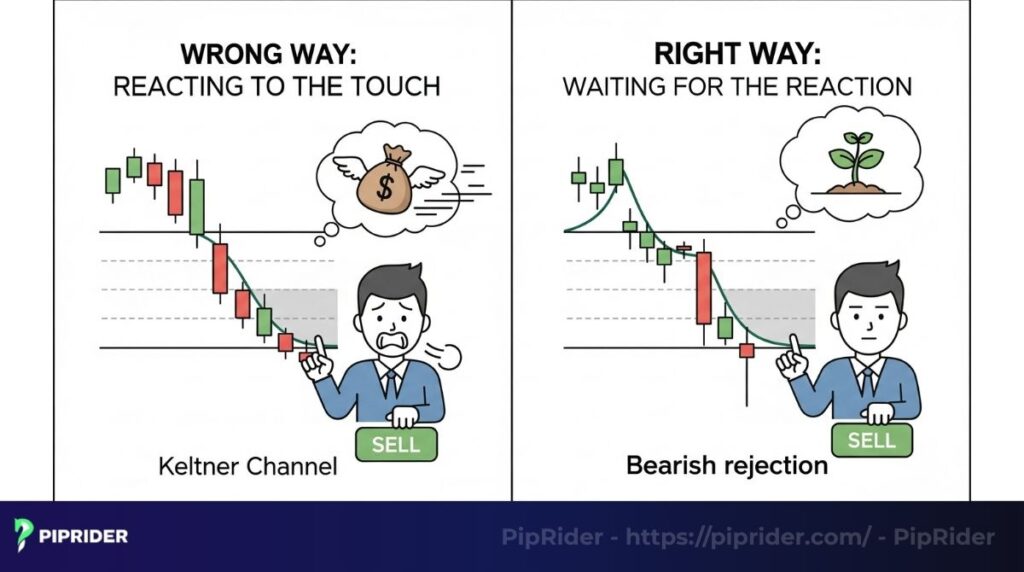 The reaction to the level is more important than the touch itself