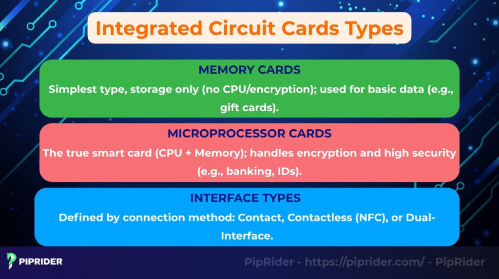 Types of Integrated Circuit Cards