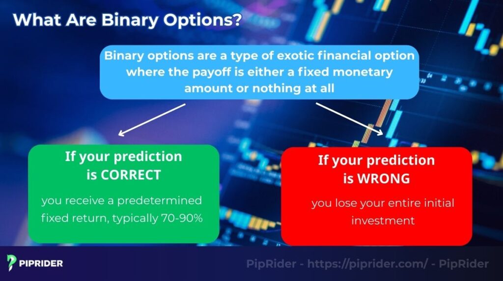What are binary options?