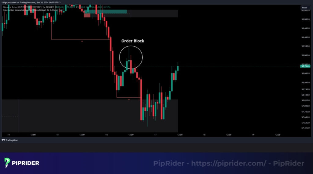 What are order blocks in forex trading?