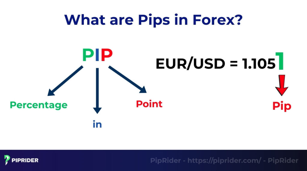 What are pips in forex?