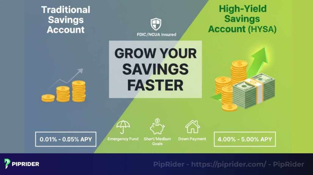 What is a high-interest savings account?