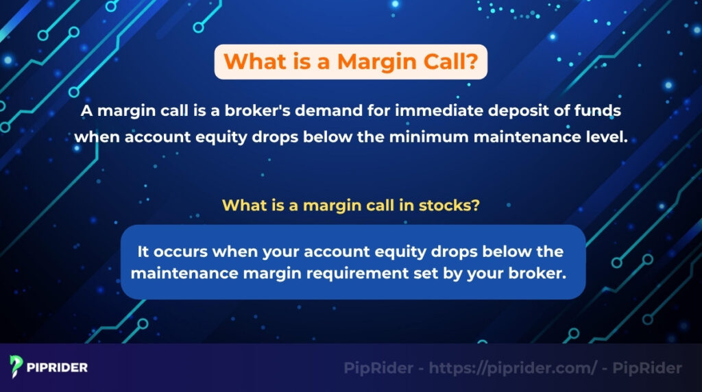 What is a margin call in stocks?